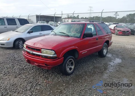 2004 Chevrolet Blazer Ls z USA, uszkodzony, nr VIN 1GNCS18X84K164323